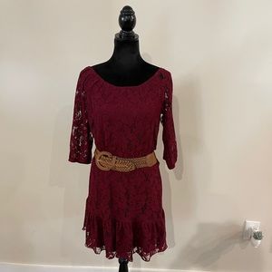 Beautiful red dress